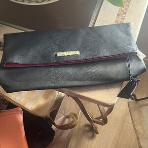 Large open up pink interior juicy couture clutch NWT